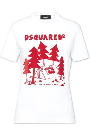 Dsquared2 Playera con logo estampado