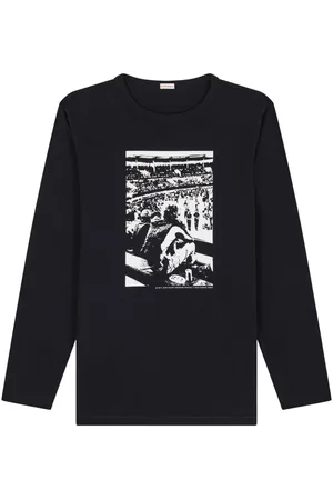 Fursac Playera con estampado gráfico