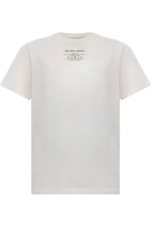 Golden Goose Playera con letras del logo