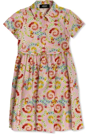 VERSACE Vestido camisero Floral Swirl