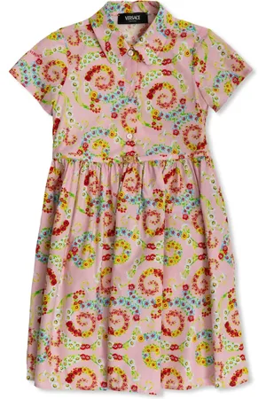 VERSACE Vestido camisero Floral Swirl