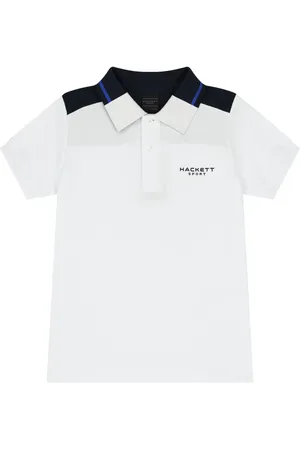 Hackett Playera tipo polo con logo bordado