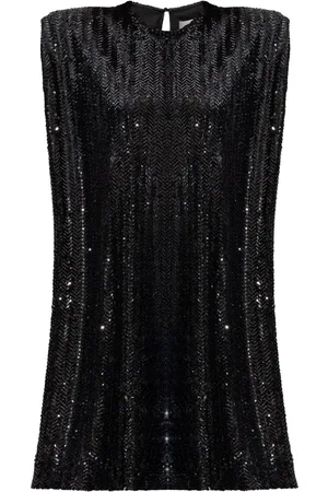 Golden Goose Vestido corto bordado con lentejuelas