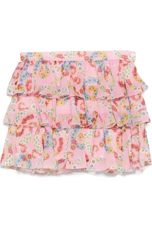 VERSACE Falda con estampado floral