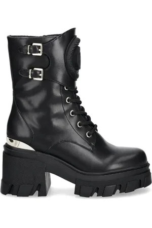Roberto Cavalli Botas con logo en relieve