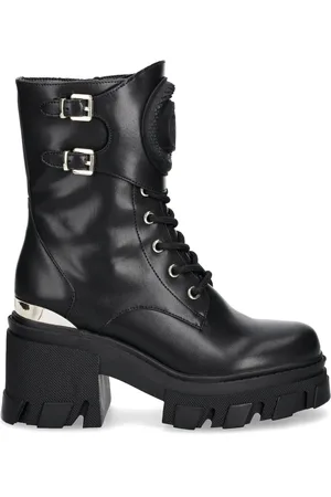 Roberto Cavalli Botas con logo en relieve
