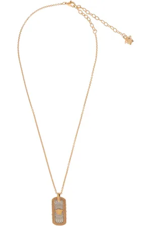 VERSACE Collar con dije de cristal