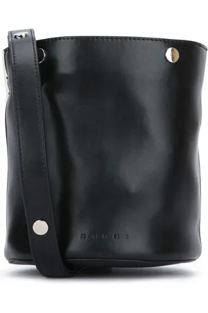 Marni Bolsa bucket con logo en relieve