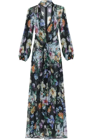 Dolce & Gabbana Vestido largo con estampado floral