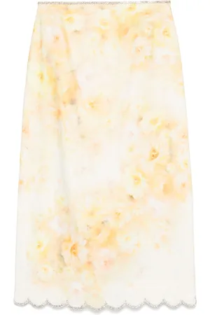 ZIMMERMANN Falda midi Crush