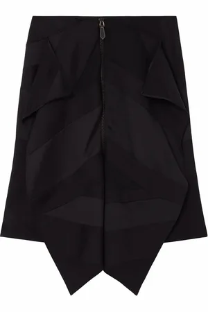 Burberry Falda con detalle drapeado