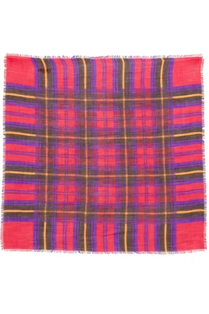 Lanvin Mascada con motivo de cuadros tartán 1970