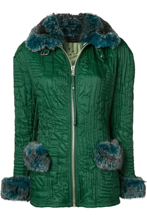 Jean Paul Gaultier Microship quilt fitted jacket