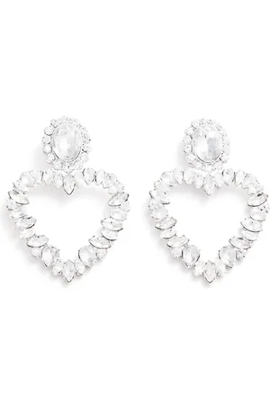 Self-Portrait Aretes con detalles de cristal