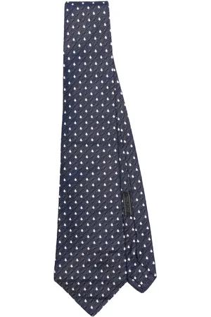 Prada Corbata con motivo en jacquard 2000