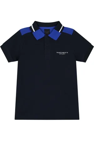 Hackett Playera tipo polo con logo bordado