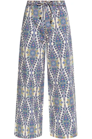 Etro Pantalones con estampado de cachemira