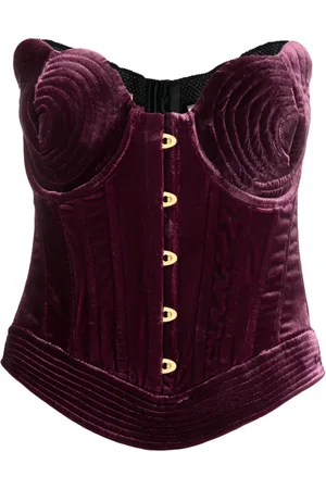 MARIA LUCIA HOHAN Top tipo corset Destiny