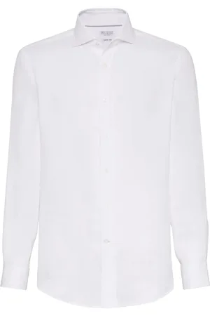Brunello Cucinelli Camisa de lino ecológico