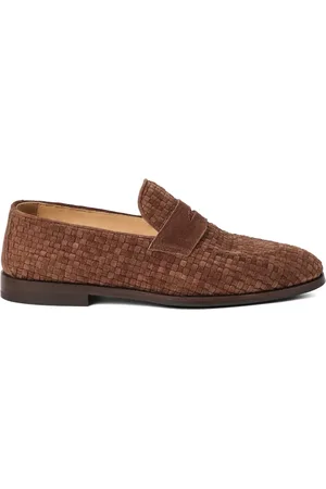 Brunello Cucinelli Mocasines entretejidos