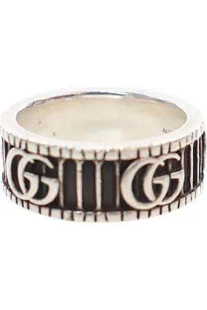 Gucci Anillo Sterling Silver GG Marmont 2000