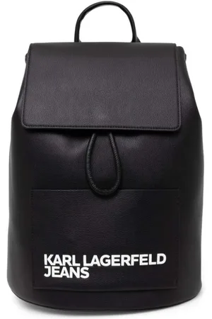 Karl Lagerfeld Mochila con logo estampado