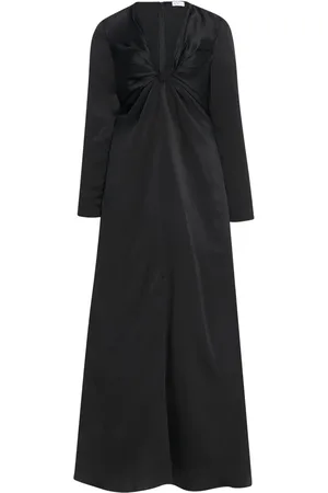 ROSETTA GETTY Vestido largo con detalle retorcido