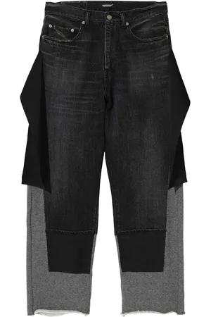 UNDERCOVER Pantalones con diseño patchworks