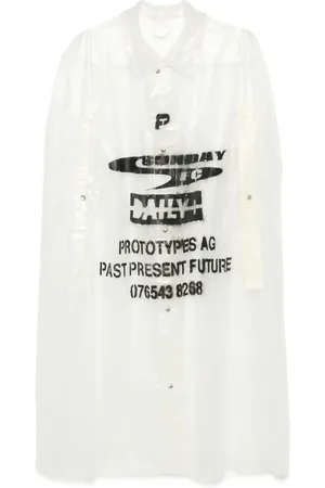 PROTOTYPES Impermeable con logo estampado