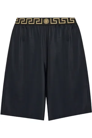 VERSACE Shorts con pretina Greca