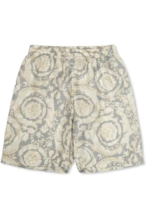 VERSACE Bermudas de seda Barocco