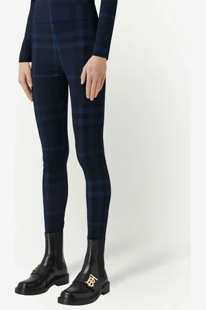 Burberry Leggins con motivo a cuadros