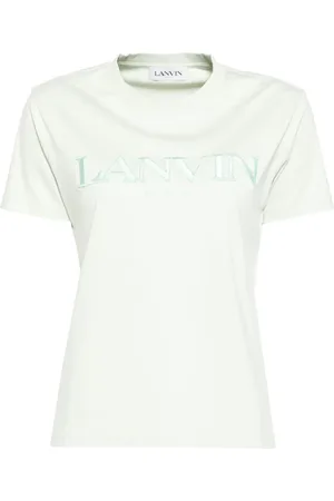 Lanvin Playera con logo estampado