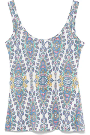 Etro Top con estampado gráfico