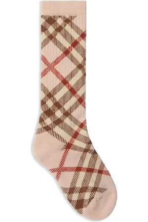 Burberry Calcetines con motivo de cuadros