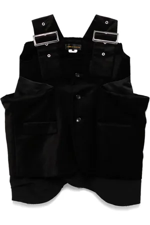 Comme des Garçons Chaleco de terciopelo