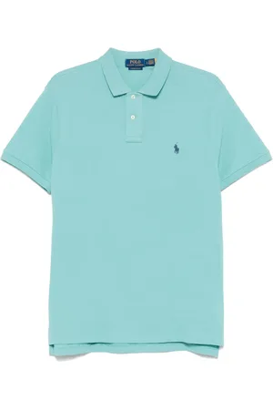 Ralph Lauren Playera tipo polo con logo bordado