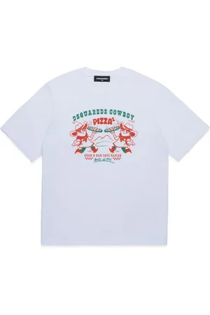 Dsquared2 Playera con eslogan estampado