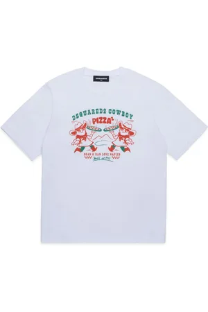 Dsquared2 Playera con eslogan estampado