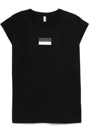 Moschino Playera con parche del logo
