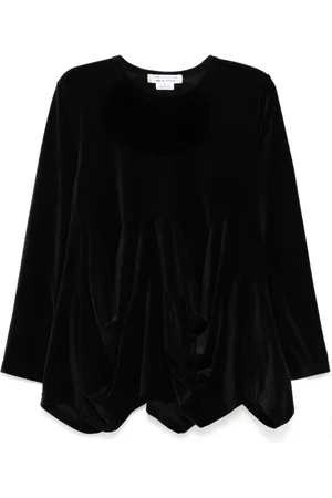 Comme des Garçons Top drapeado