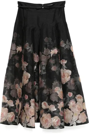 ZIMMERMANN Falda midi Crush