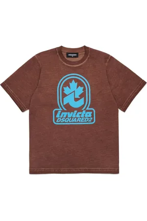 Dsquared2 Playera con eslogan estampado