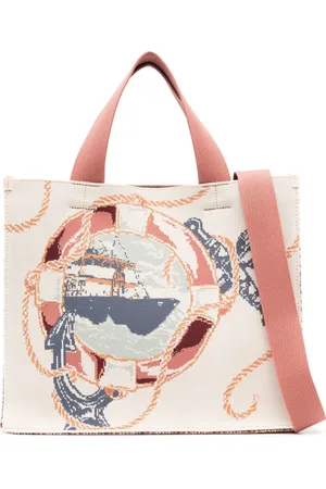 ZIMMERMANN Tote mediana en jacquard
