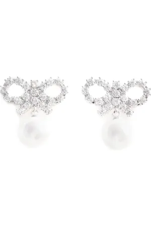 Self-Portrait Aretes con micro perla