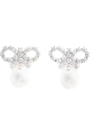 Self-Portrait Aretes con micro perla
