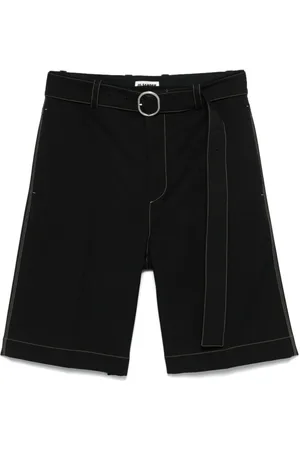 Jil Sander Shorts con cinturón