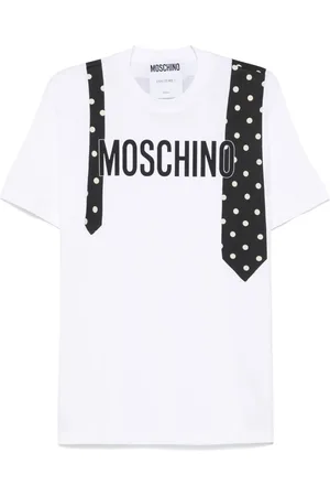 Moschino Playera con logo estampado