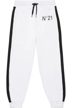 Nº21 Pants con logo estampado