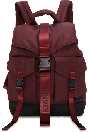 Ganni Mochila con hebilla